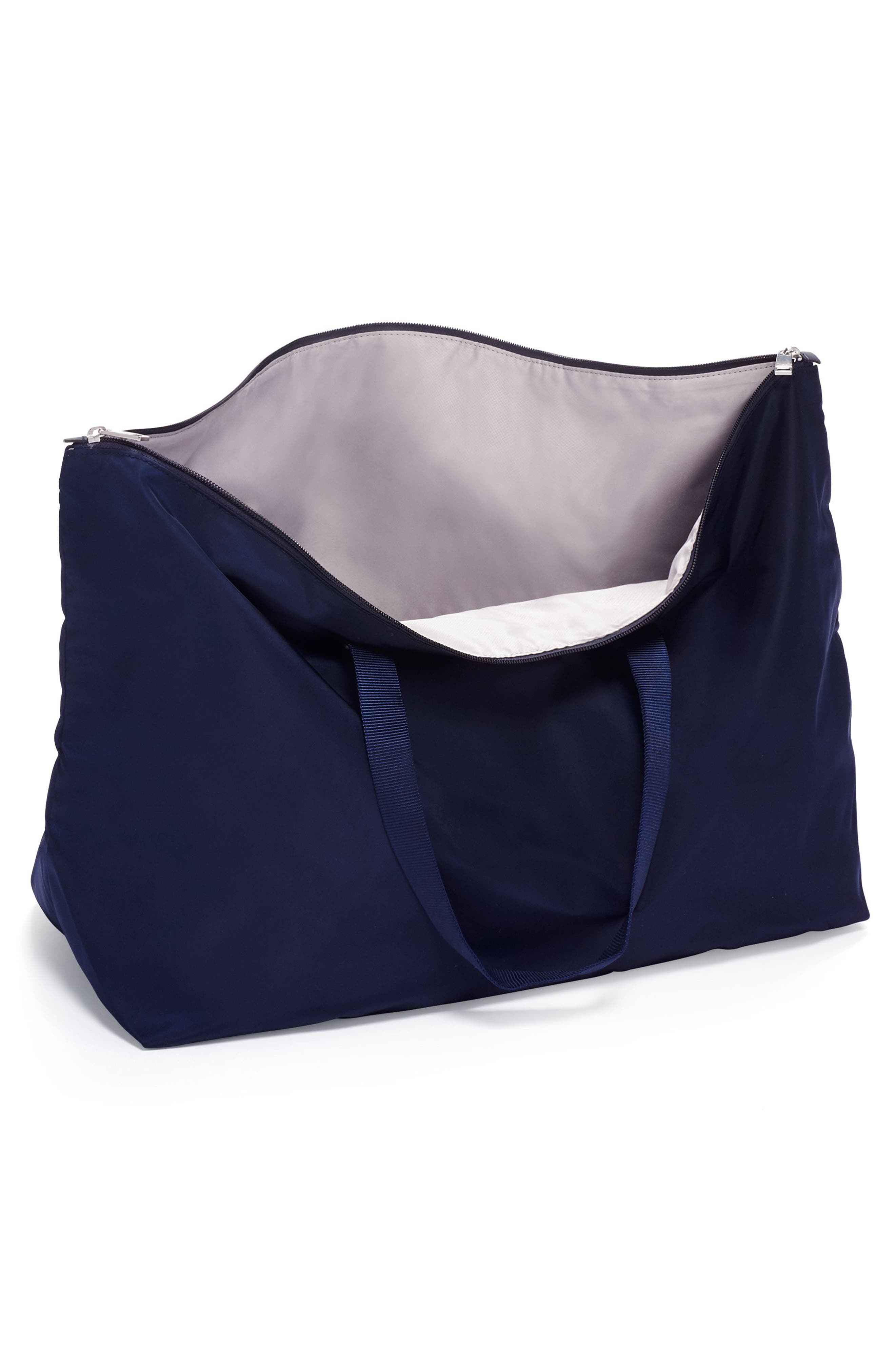 Voyageur Just In Case® Packable Nylon Tote, Alternate, color, INDIGO