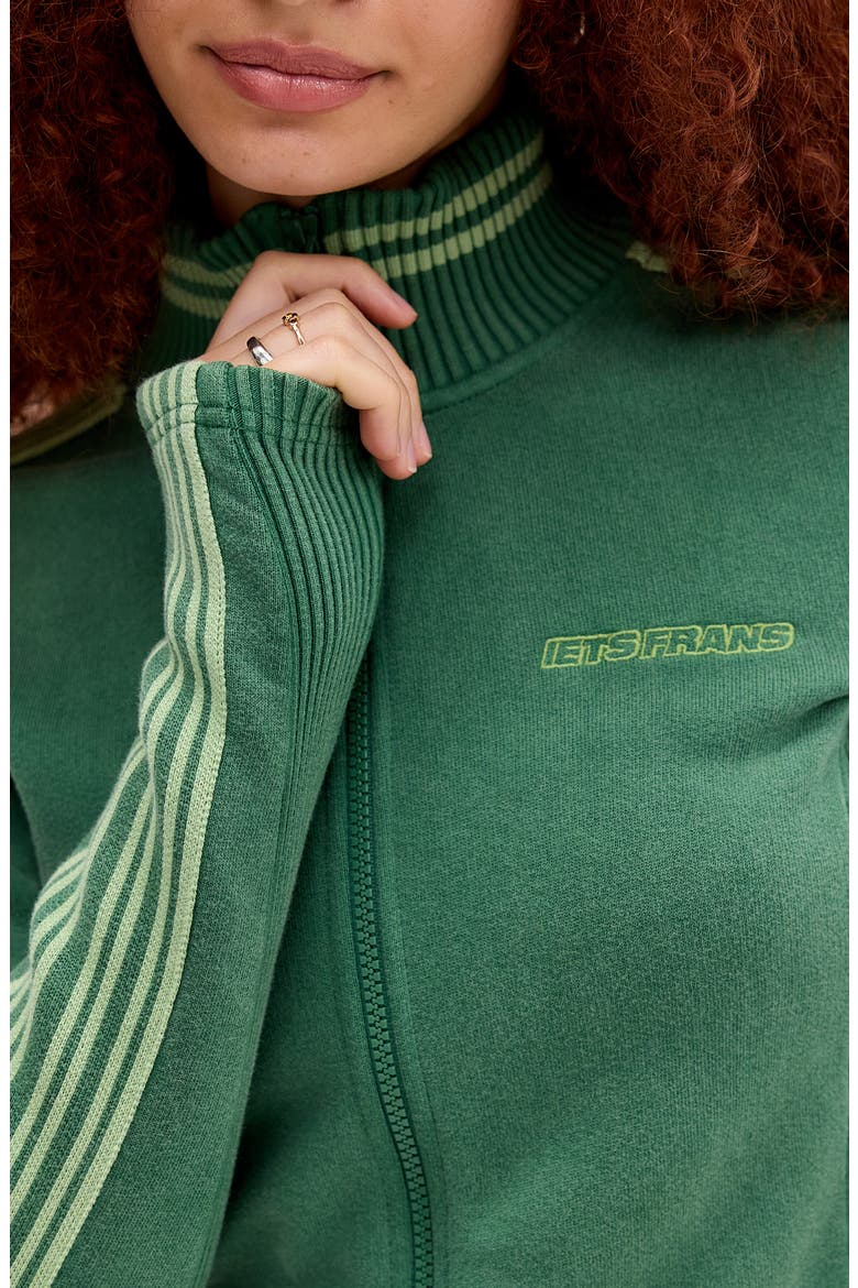 Trip Track Full Zip Jacket, Alternate, color, GREEN