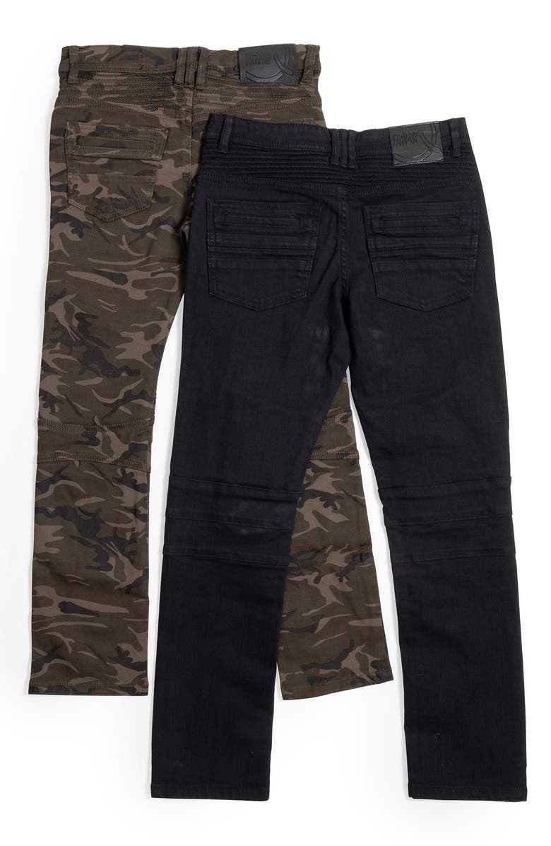 XRAY Kids' 2-Pack Stretch Jeans, Alternate, color, 