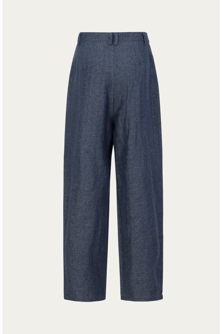 High Rise Trousers, Alternate, color, denim