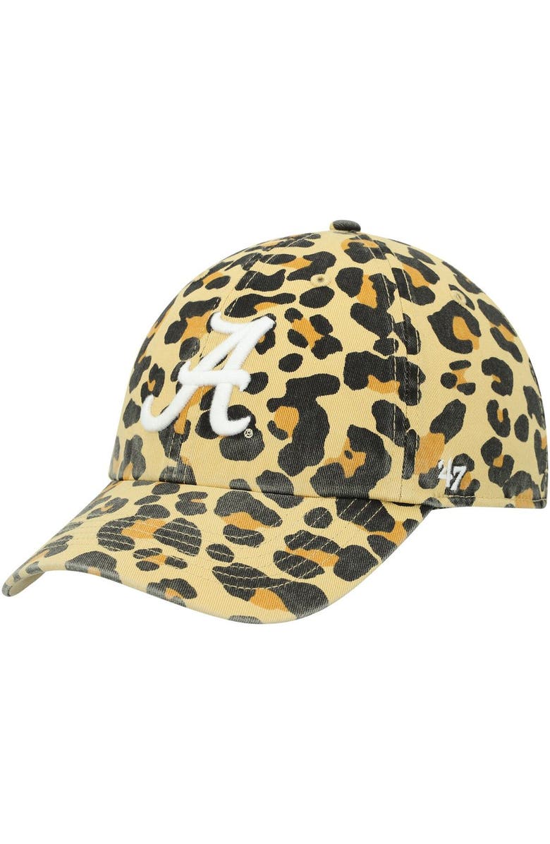 '47 Women's '47 Gold Alabama Crimson Tide Bagheera Clean Up Adjustable Hat, Main, color, 