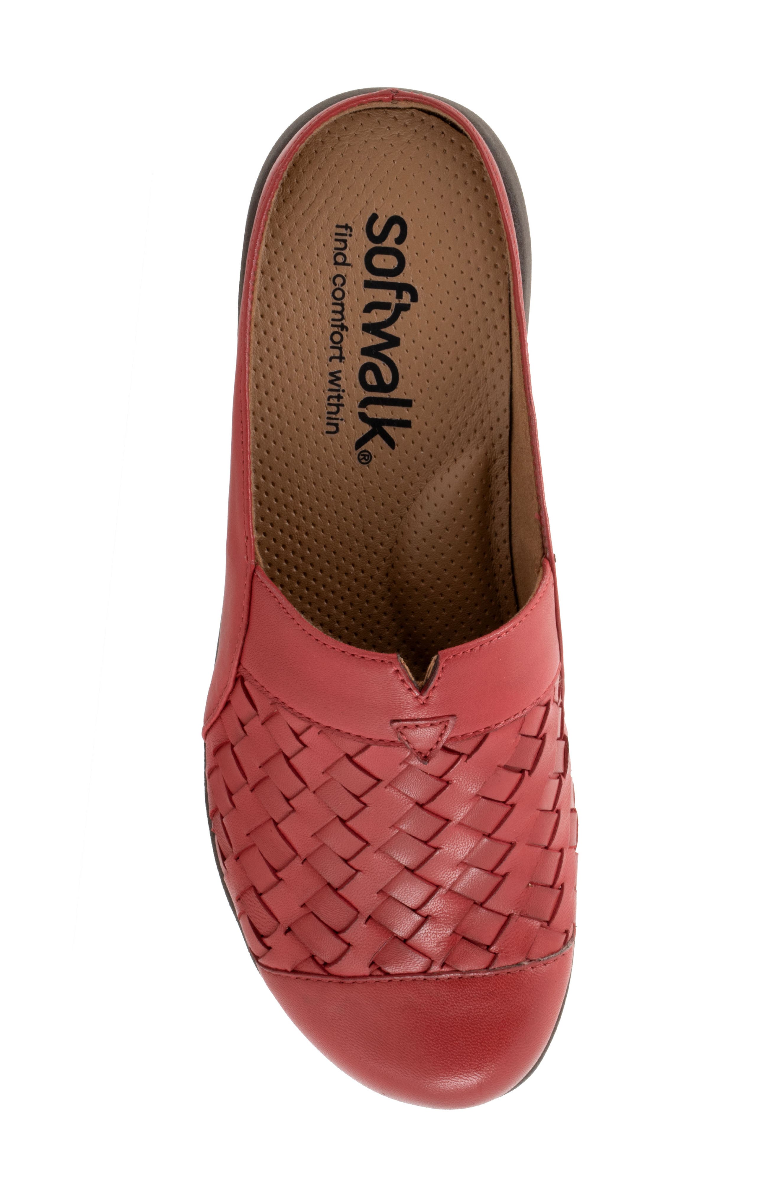 San Marcos II Clog, Alternate, color, RED