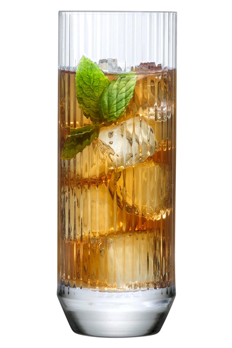 Big Top Set of 4 Highball Glasses, Alternate, color, CLEAR