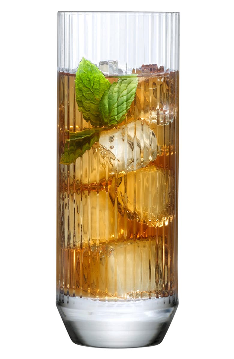 NUDE Big Top Set of 4 Highball Glasses, Alternate, color, 