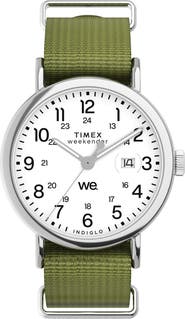 Timex® Weekender Canvas Strap Watch, 37mm