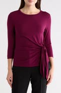 Renee C Side Knot Top