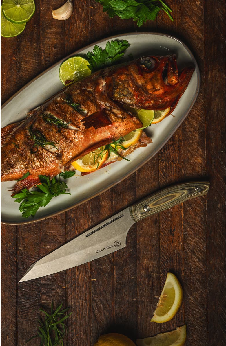 Messermeister Carbon Chef's Knife 6.5inches, Alternate, color, Carbon