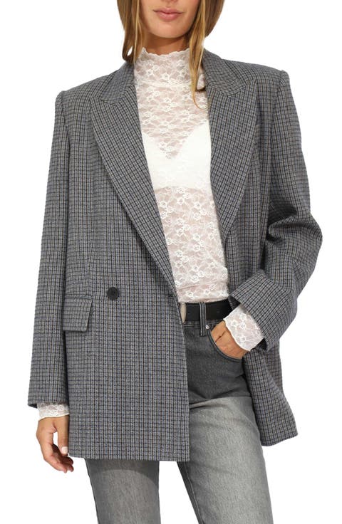 Big Brother Talk Double Breasted Blazer