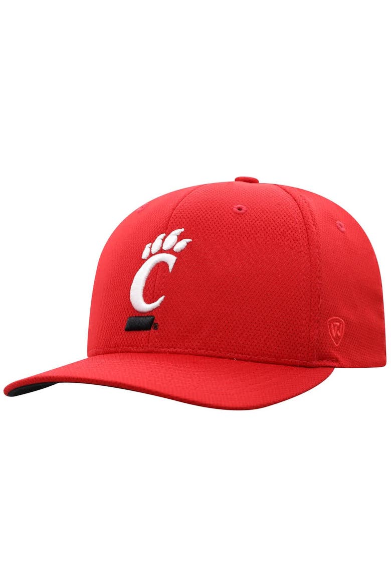 Men's Top of the World Red Cincinnati Bearcats Reflex Flex Hat, Alternate, color, Red
