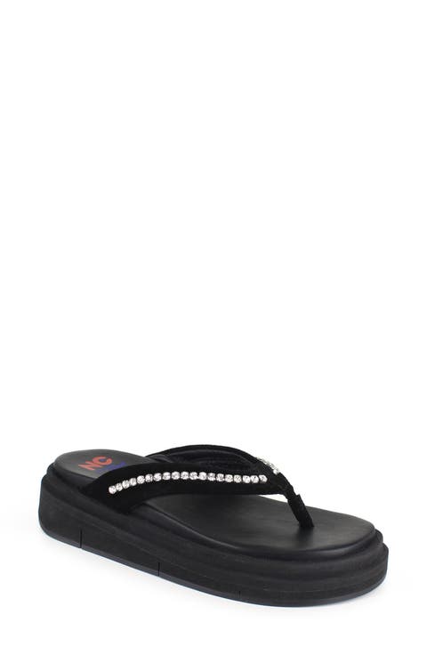 Kayra Crystal Flip Flop (Women)