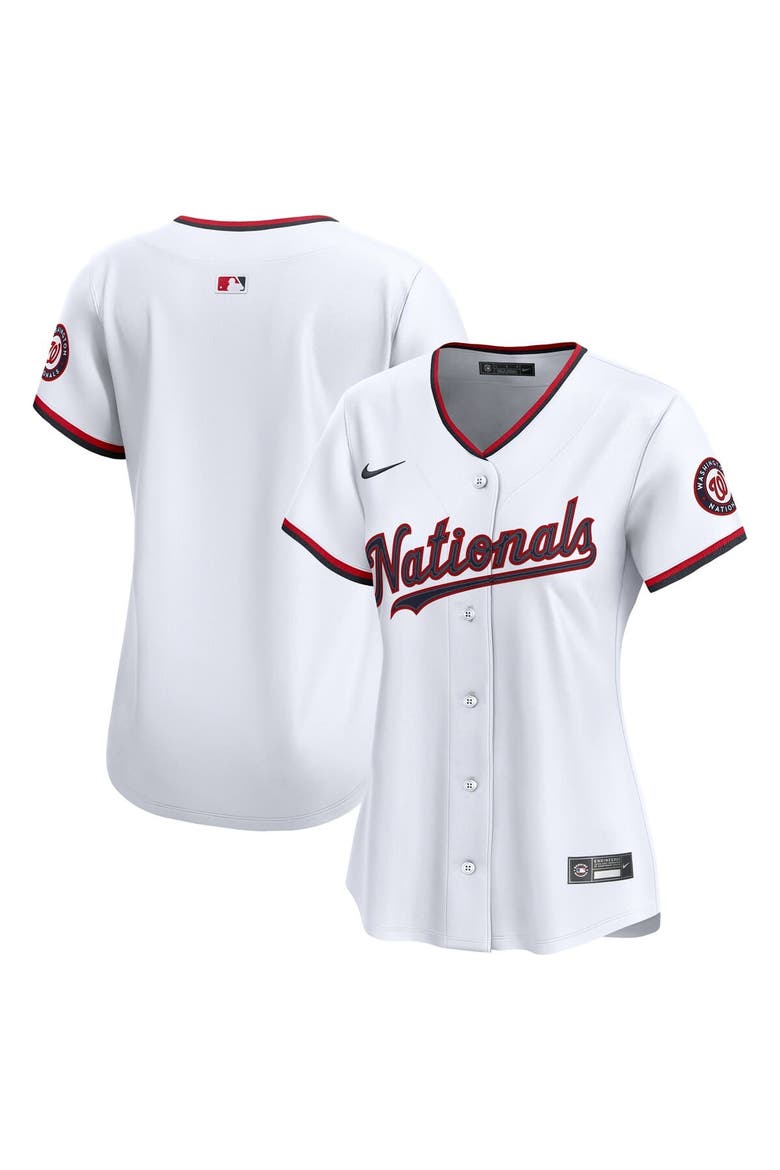 Nike Women's Nike White Washington Nationals Home Limited Jersey (Women ...