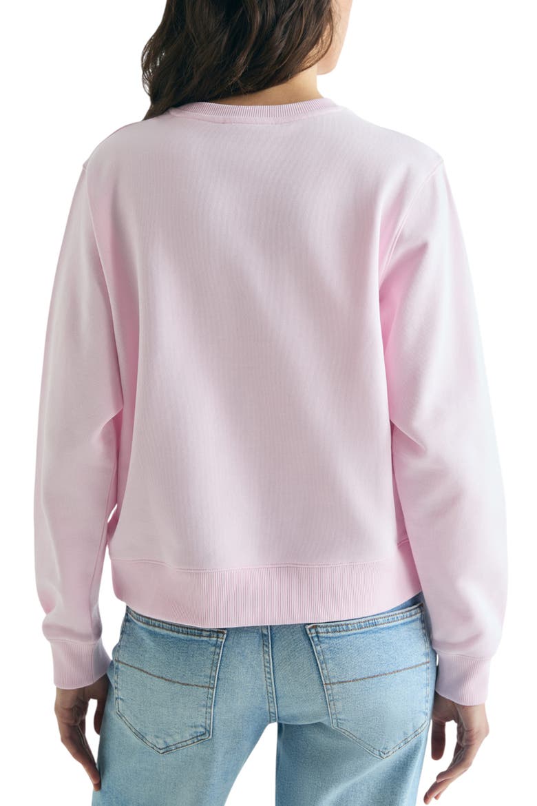 Basic Skull Sweatshirt, Alternate, color, Lightpink