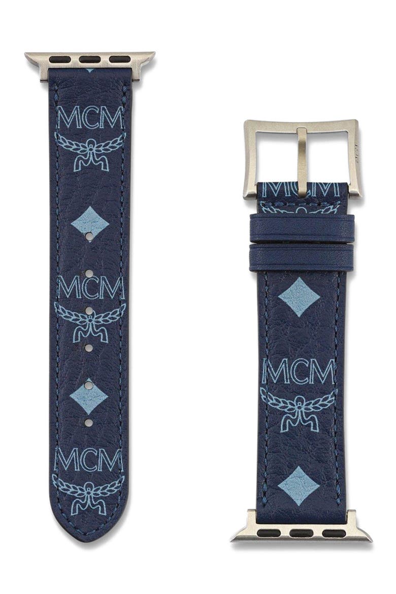 Apple Watch Band in Visetos- S/M, Alternate, color, Blue