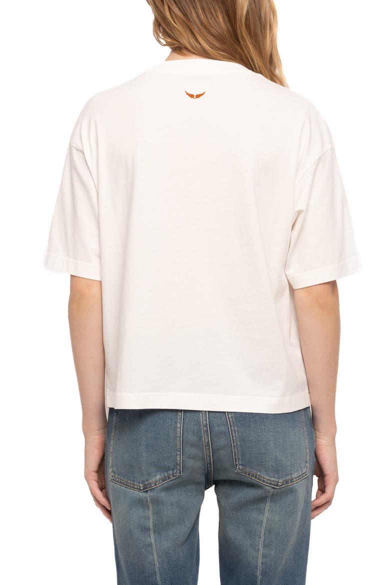 Taida Horse Strass Graphic Tee, Alternate, color, JUDO
