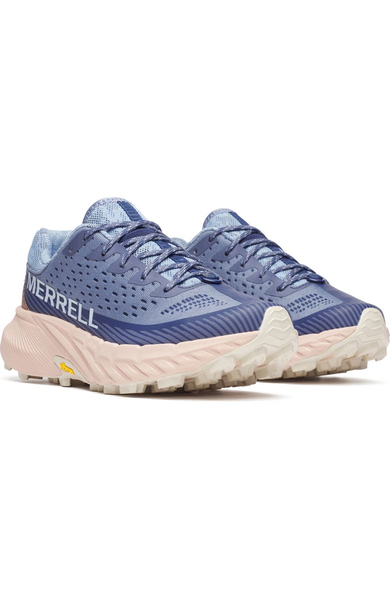 Merrell Agility Peak 5 Running Shoe, Main, color, Indigo/Pin