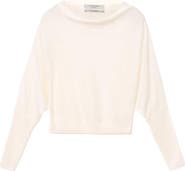 AllSaints Ridley Dolman Sleeve Crop Sweater