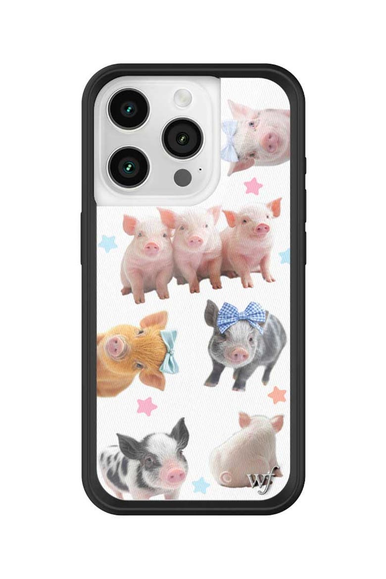 Little Piggies iPhone Case, Alternate, color, White