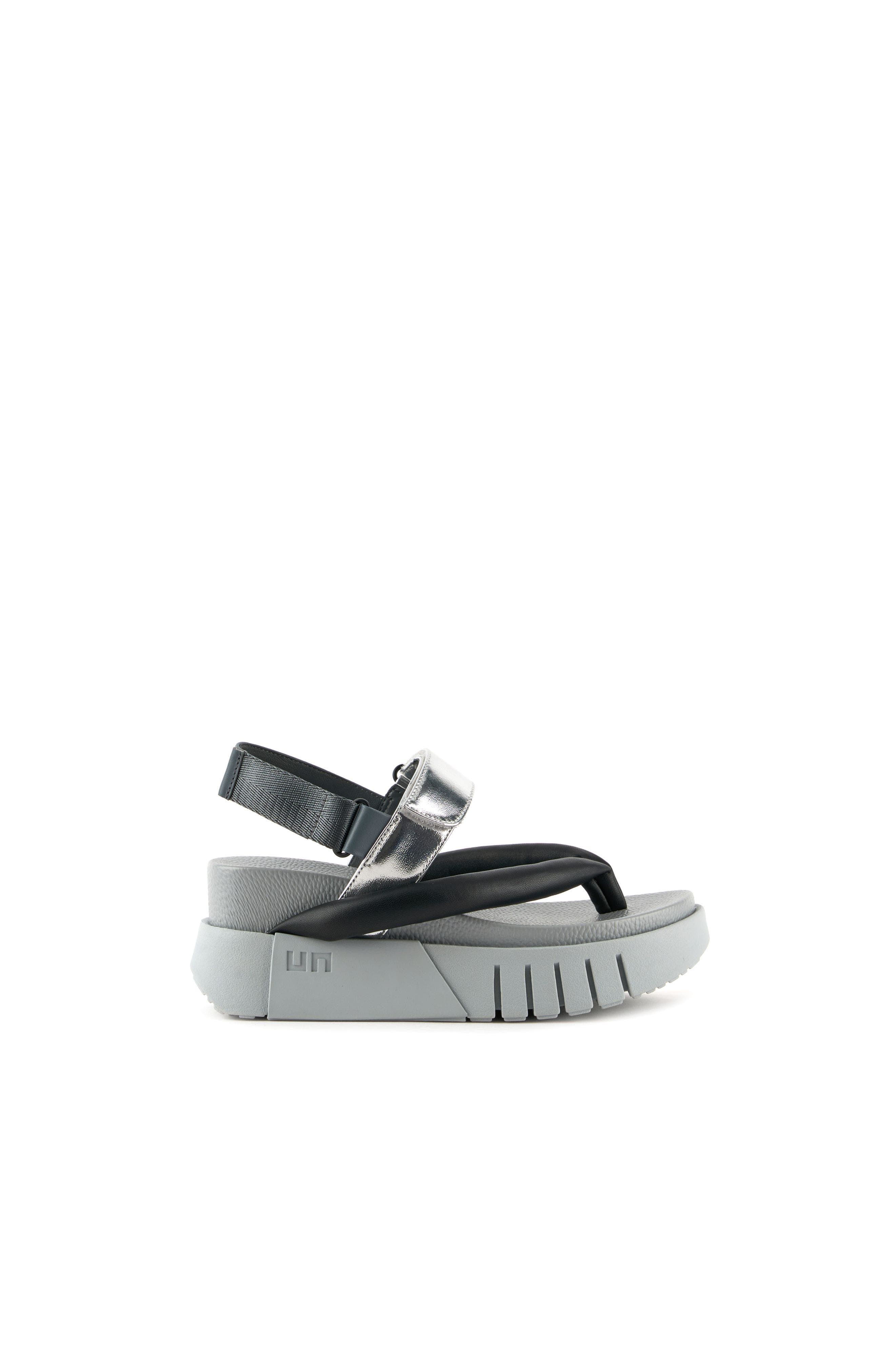 Delta Tong Sandals, Main, color, Steel