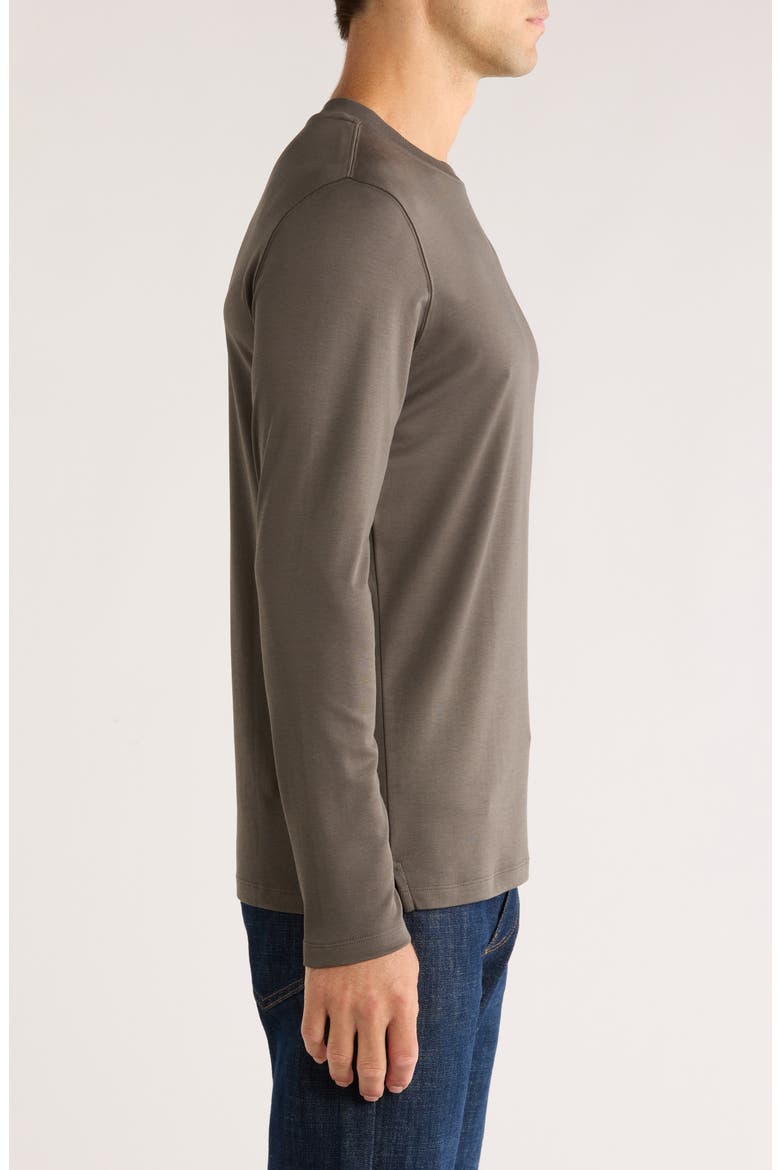 Georgia Long Sleeve T-Shirt, Alternate, color, BELUGA