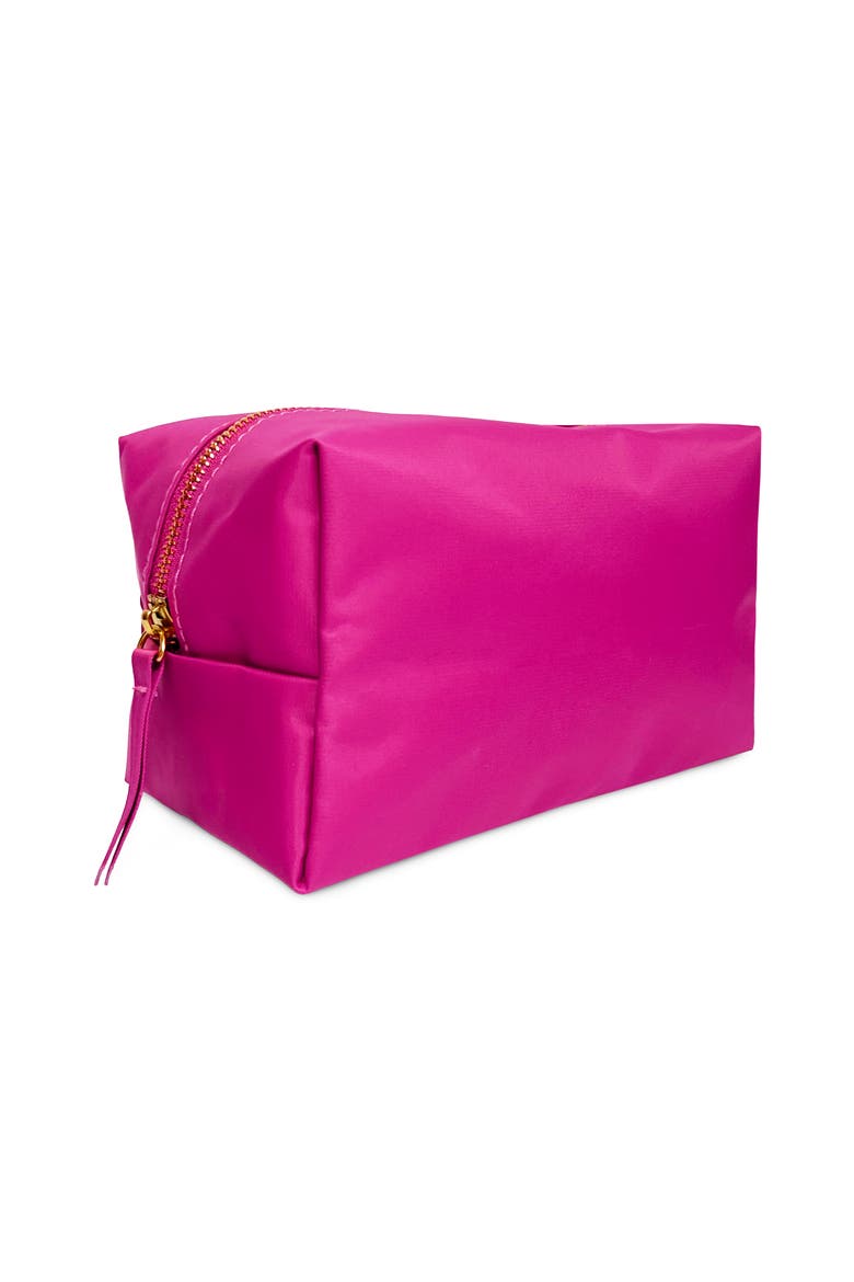 The Rouge Cosmetic Bag, Main, color, Hot Pink