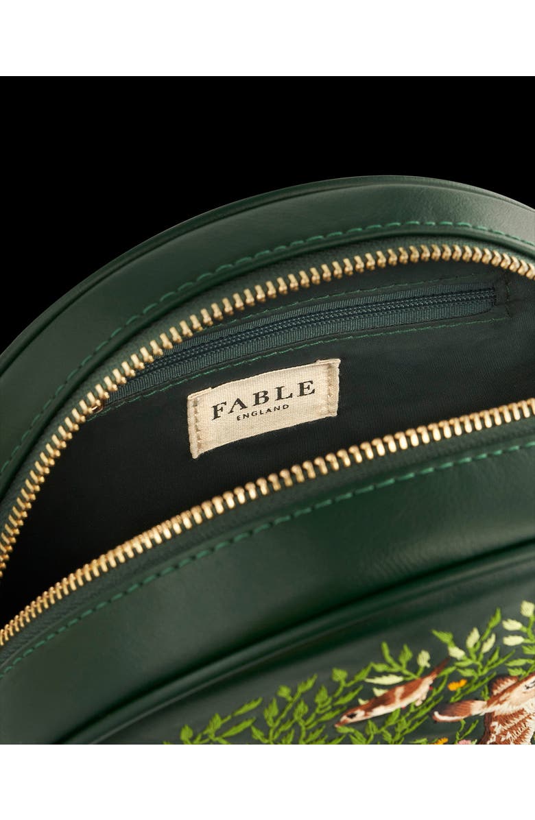 Fable England Fable Chloe Fawn Circle Bag, Alternate, color, Green