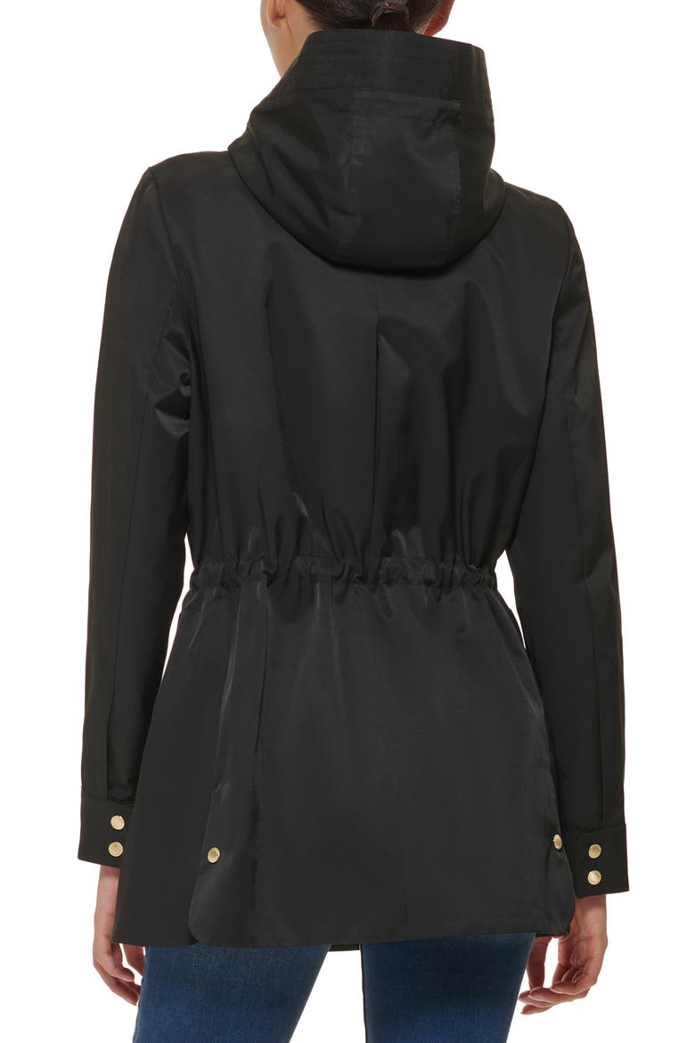 Short Rain Jacket, Alternate, color, BLACK