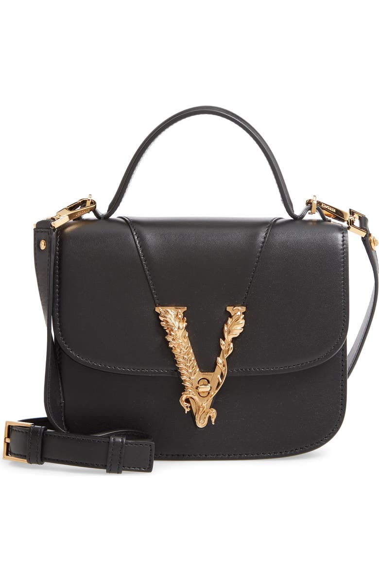 Versace Virtus Dual Carry Bag, Main, color,