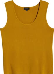 Tahari ASL Scoop Neck Sweater Tank
