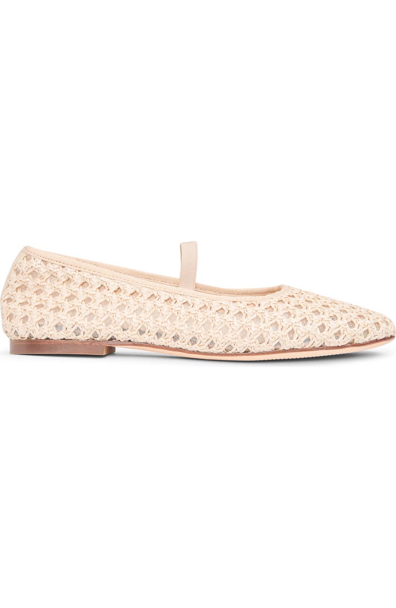 patricia green Monaco Raffia Mary Jane Ballet Flat, Alternate, color,