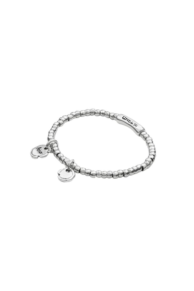 Sterling Silver Plated Bracelet, Alternate, color, Silver