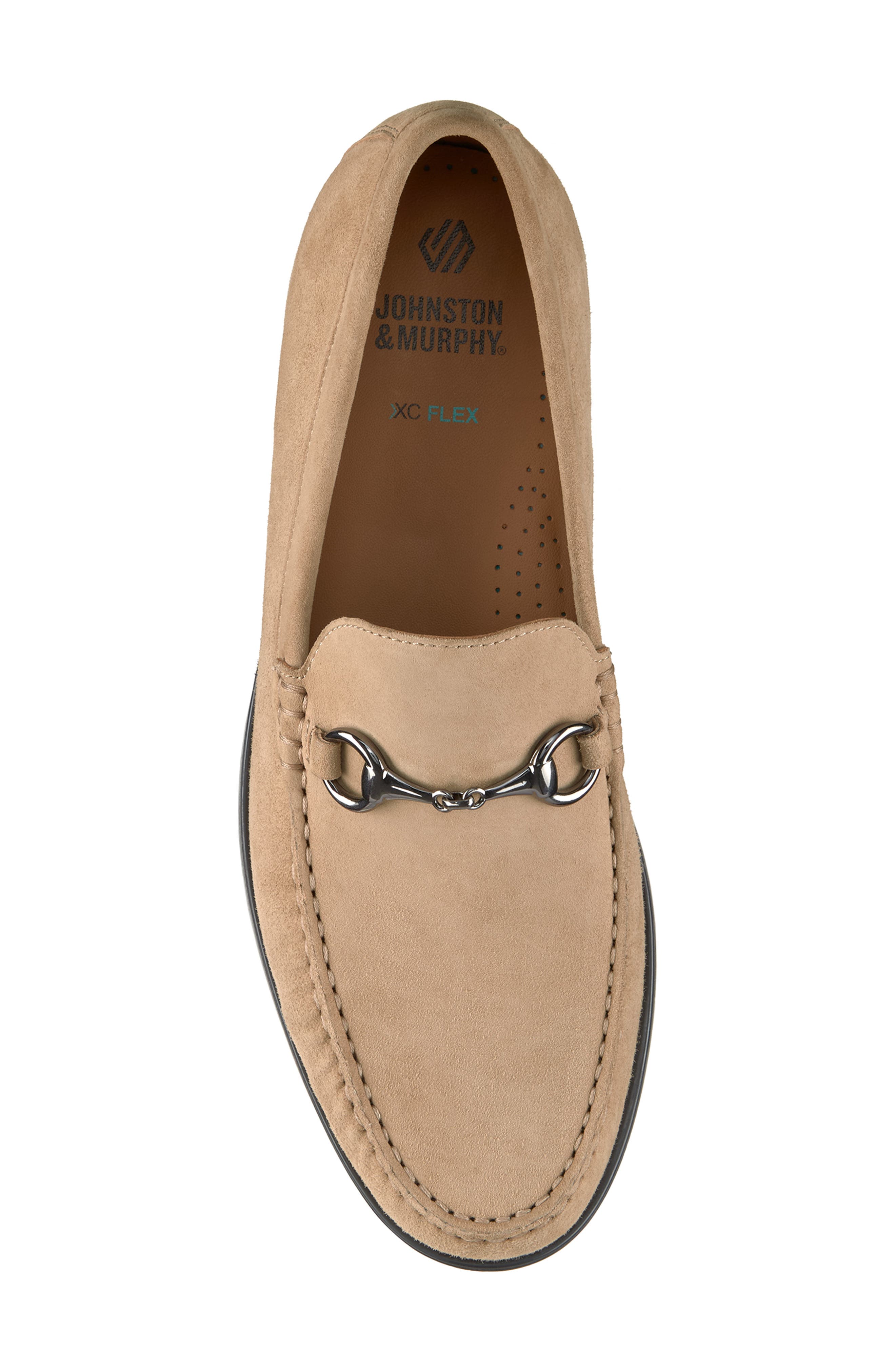 Johnston & Murphy XC Flex Harrison Loafer, Alternate, color, Taupe Suede