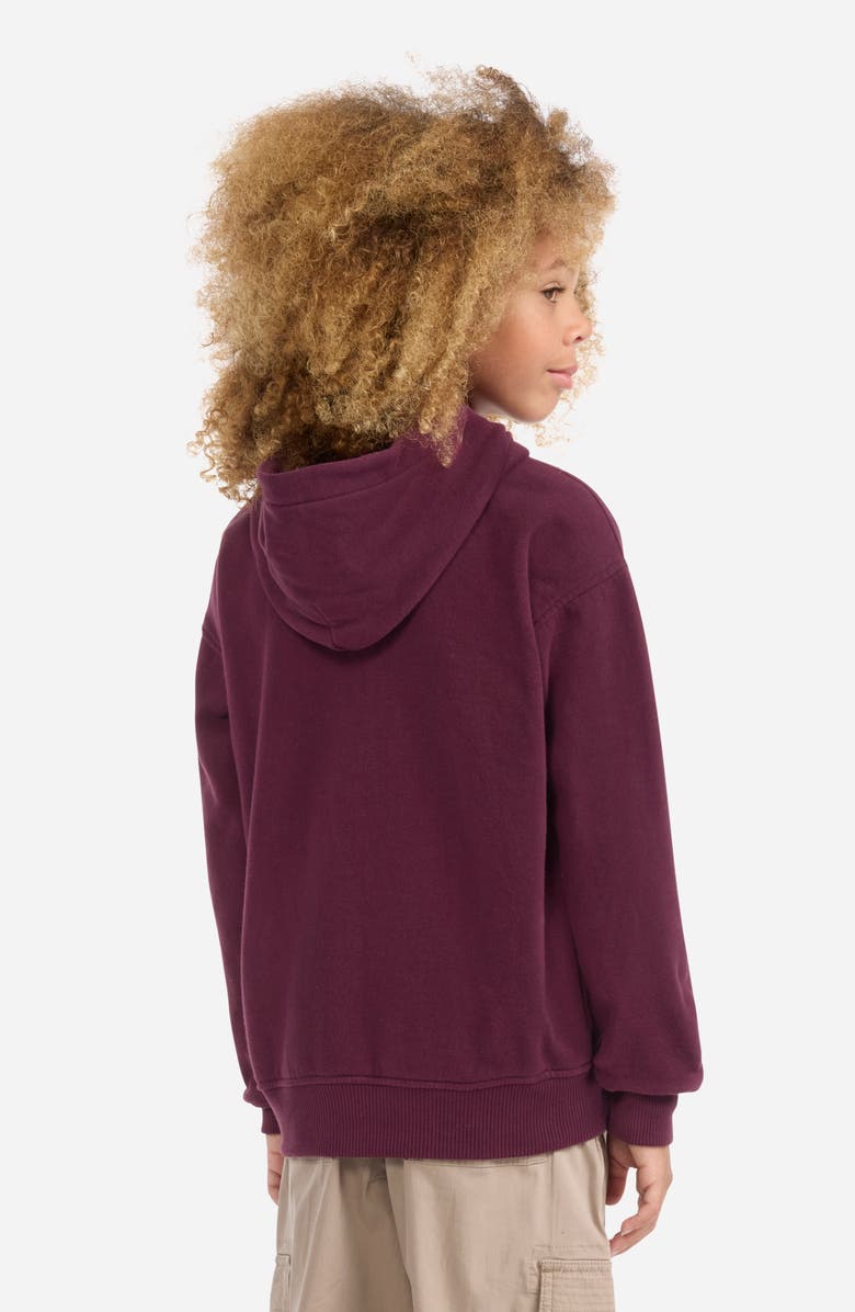abercrombie kids Kids
 Essentials Fleece Hoodie, Alternate, color, Fig