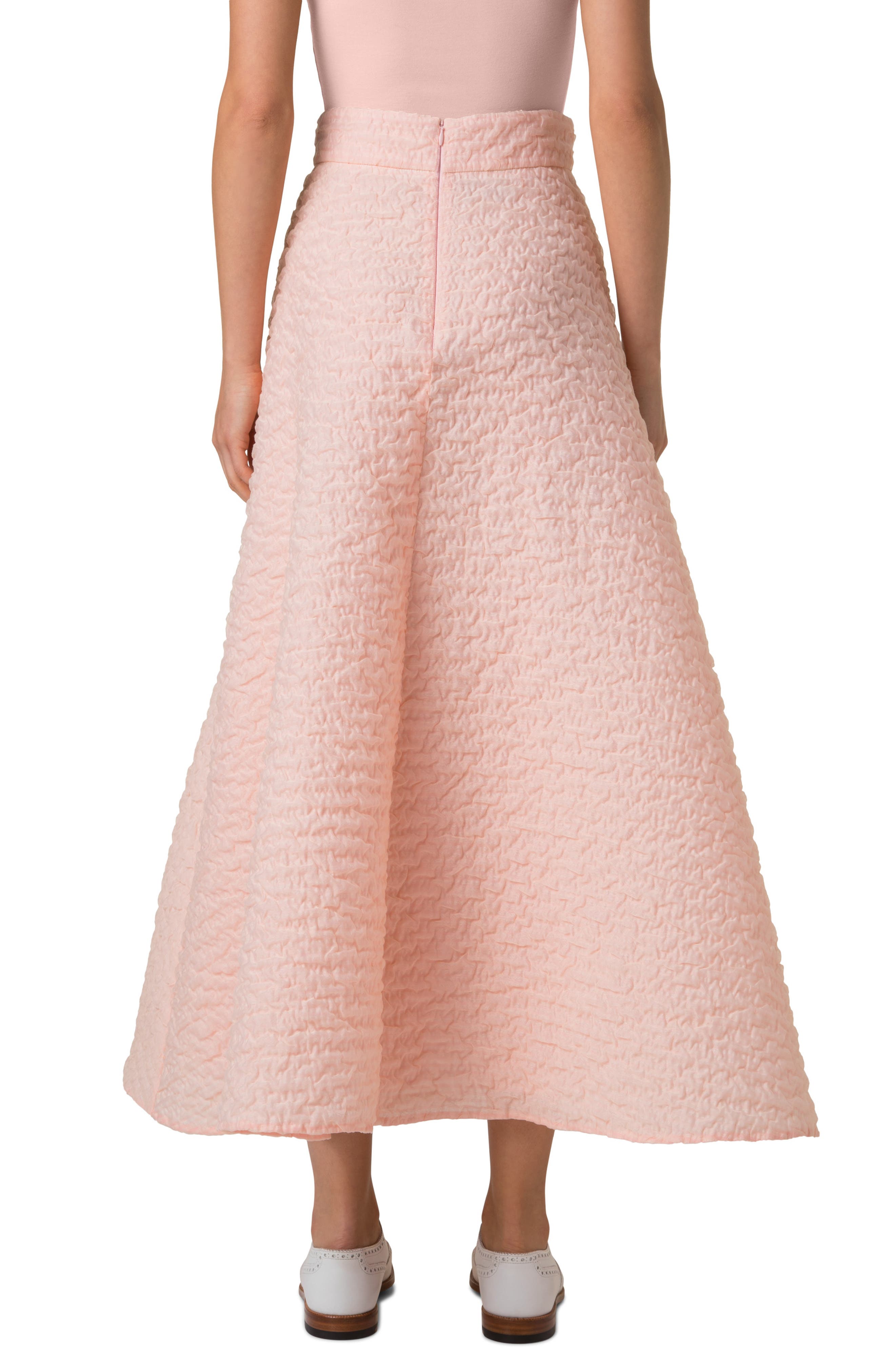 Techno Organza A-Line Skirt - image 2