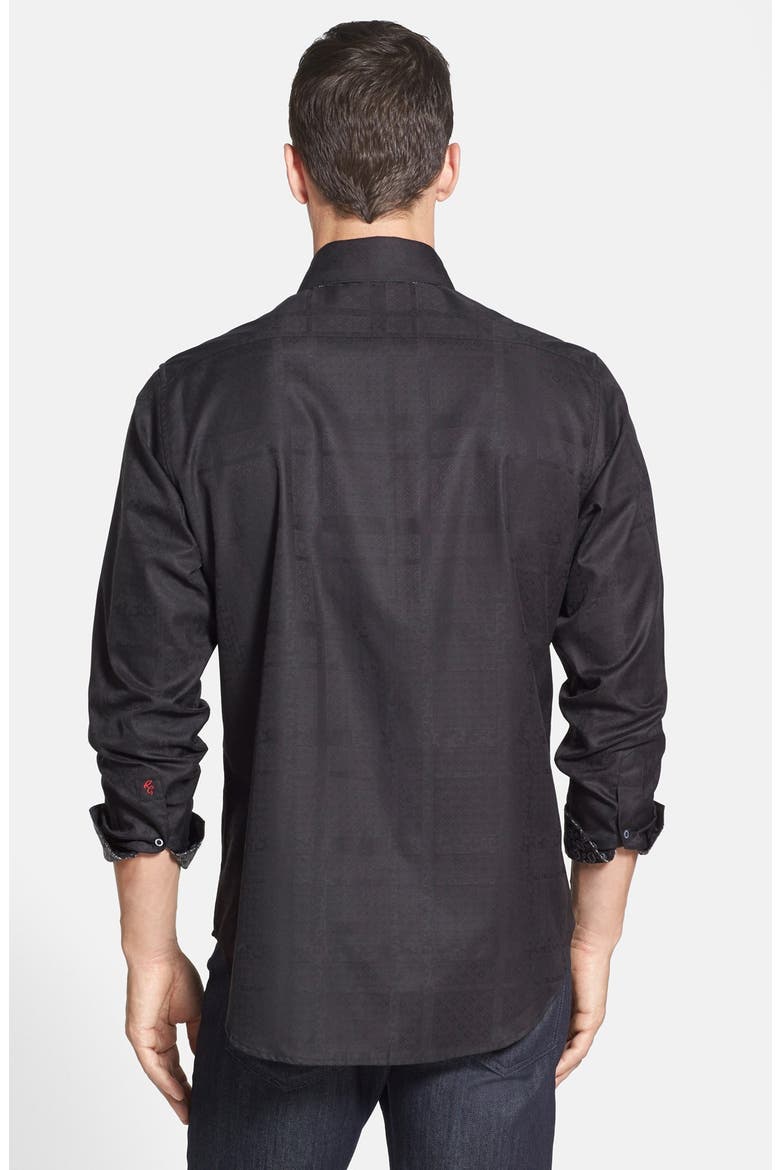 'Suarez' Classic Fit Sport Shirt, Alternate, color, BLACK