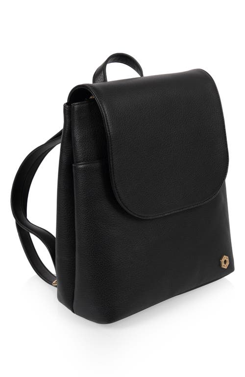 Picnic Time Downtown Mini Cooler Backpack In Black
