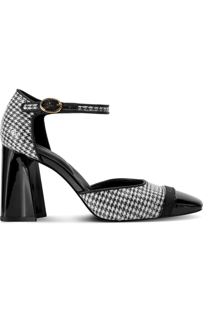 KARL LAGERFELD PARIS Sapphira Sequin Ankle Strap Pump, Alternate, color,