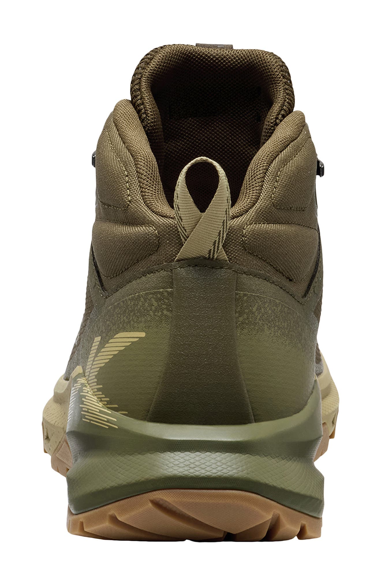 Targhee Apex Mid Waterproof Hiking Boot, Alternate, color, DARK OLIVE/KHAKI