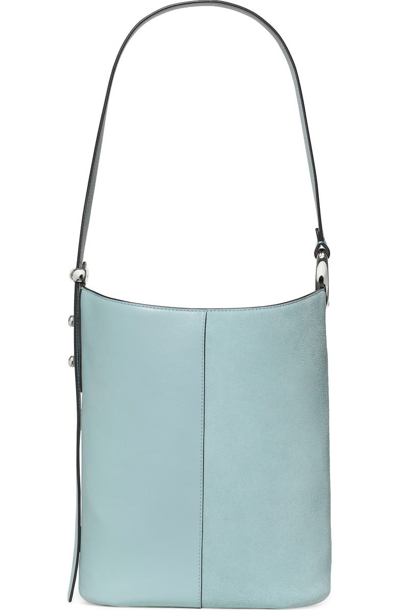 Kate Spade New York halo bucket bag, Main, color, English Sea