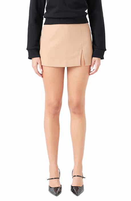 Side Slit Skort
