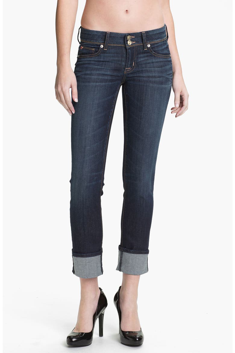 'Ginny' Crop Stretch Jeans, Main, color, STELLA