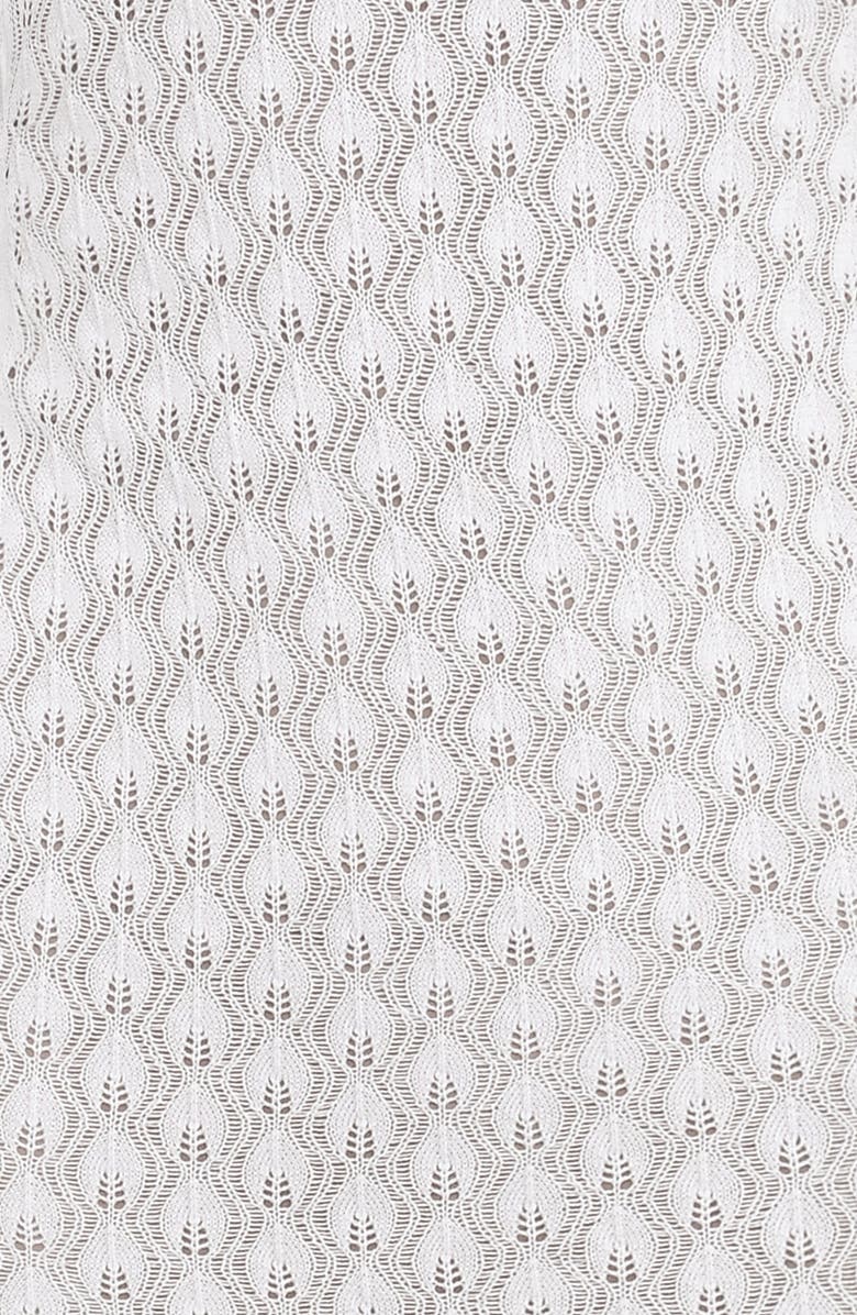 Mistress Rocks Pointelle Open Back Cocktail Dress, Alternate, color, 