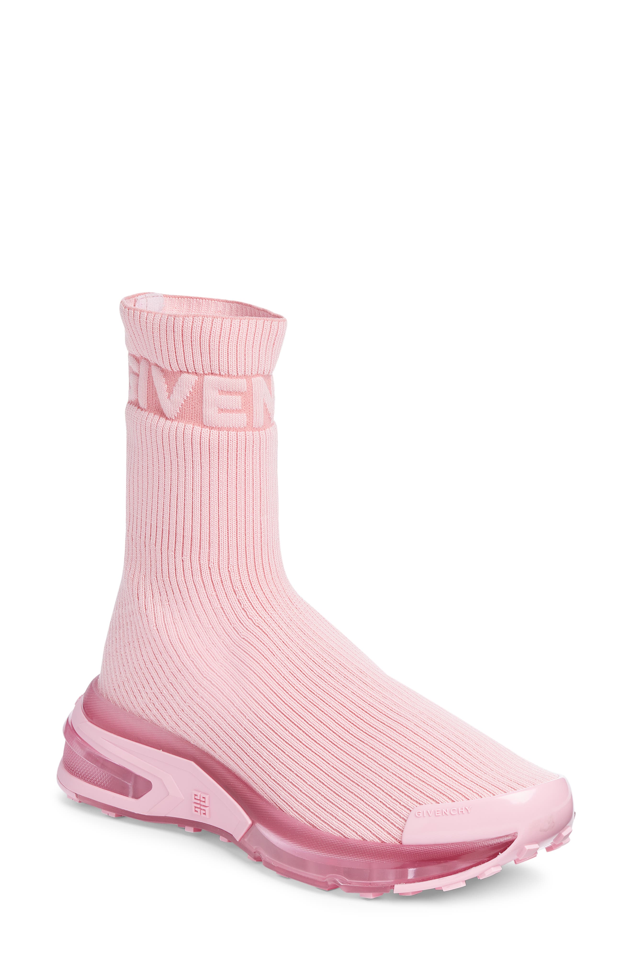 Givenchy Logo Sock Sneaker, Main, color, 