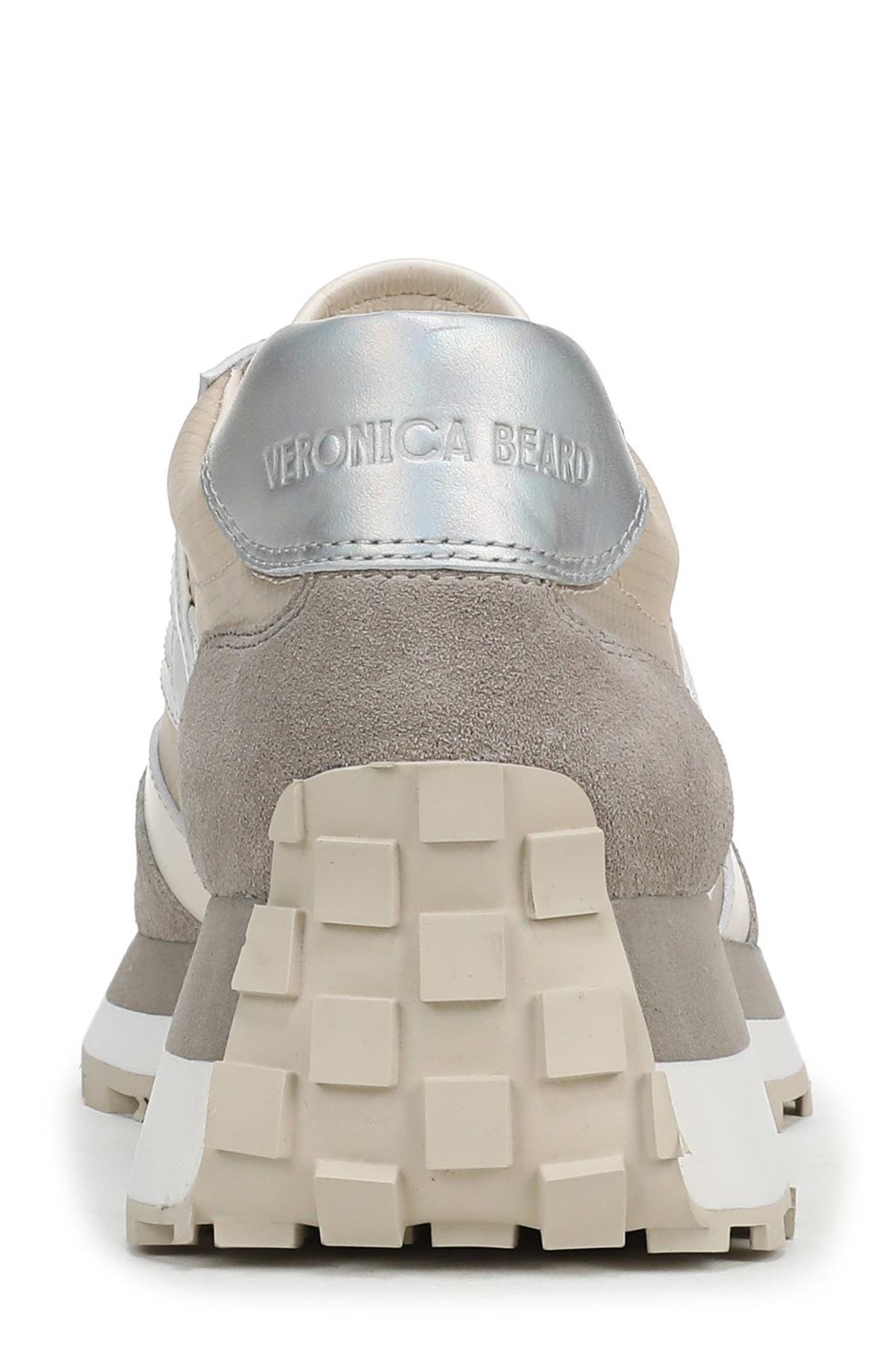 Valentina Wedge Slip-On Sneaker, Alternate, color, SAND/ SILVER