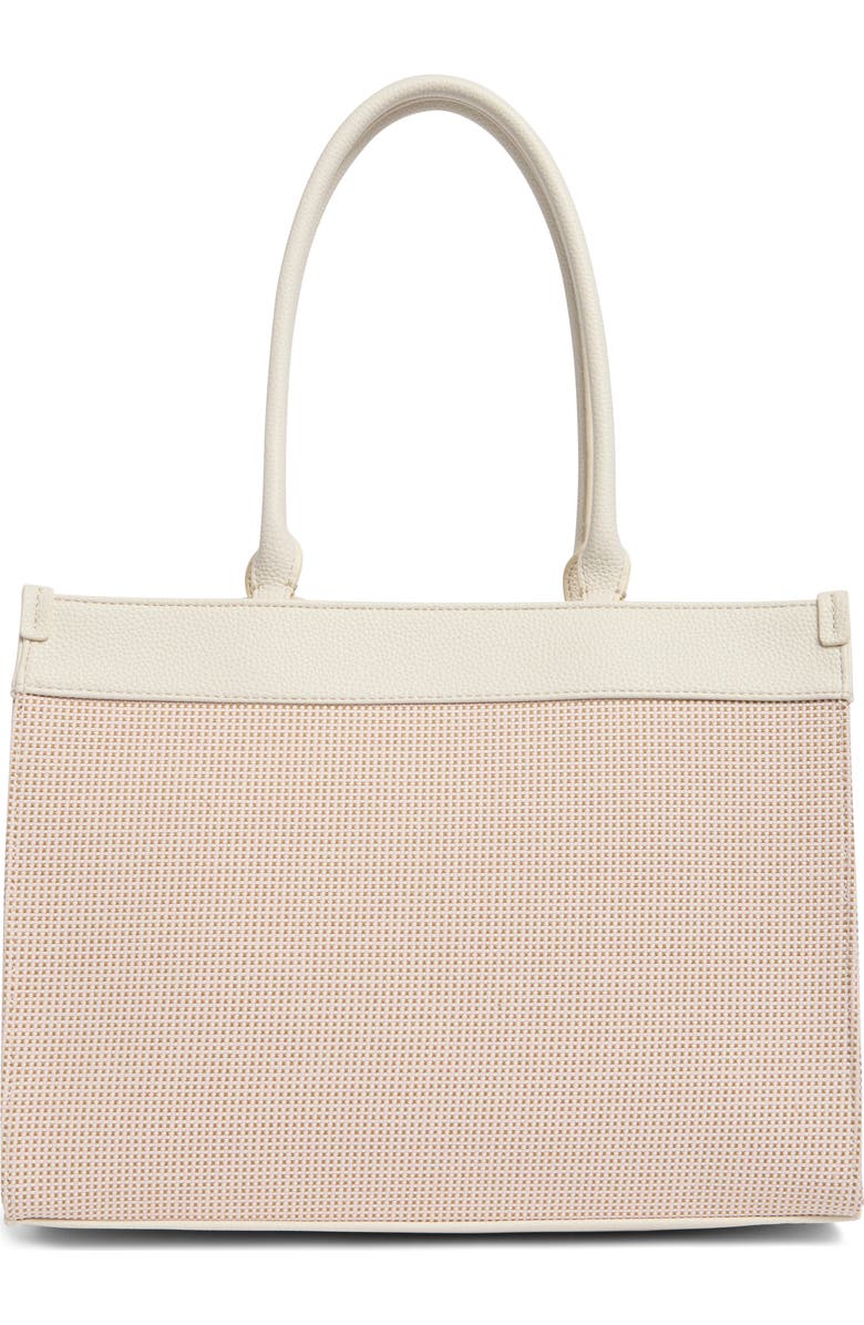 T Tahari Delano Tote Bag, Alternate, color, Eggshell