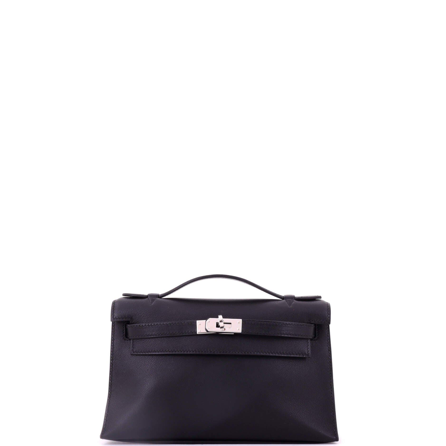 Kelly Pochette Swift, Main, color, Black