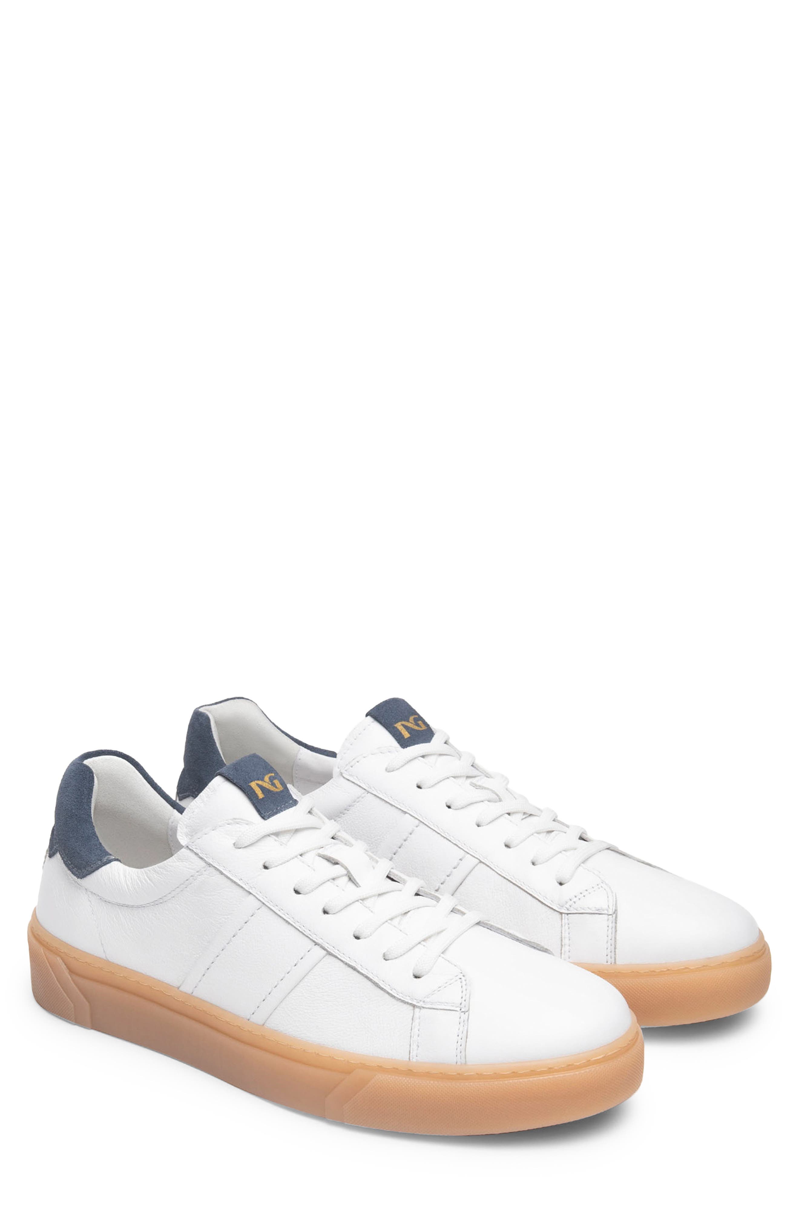 NeroGiardini Low Top Sneaker, Main, color, White