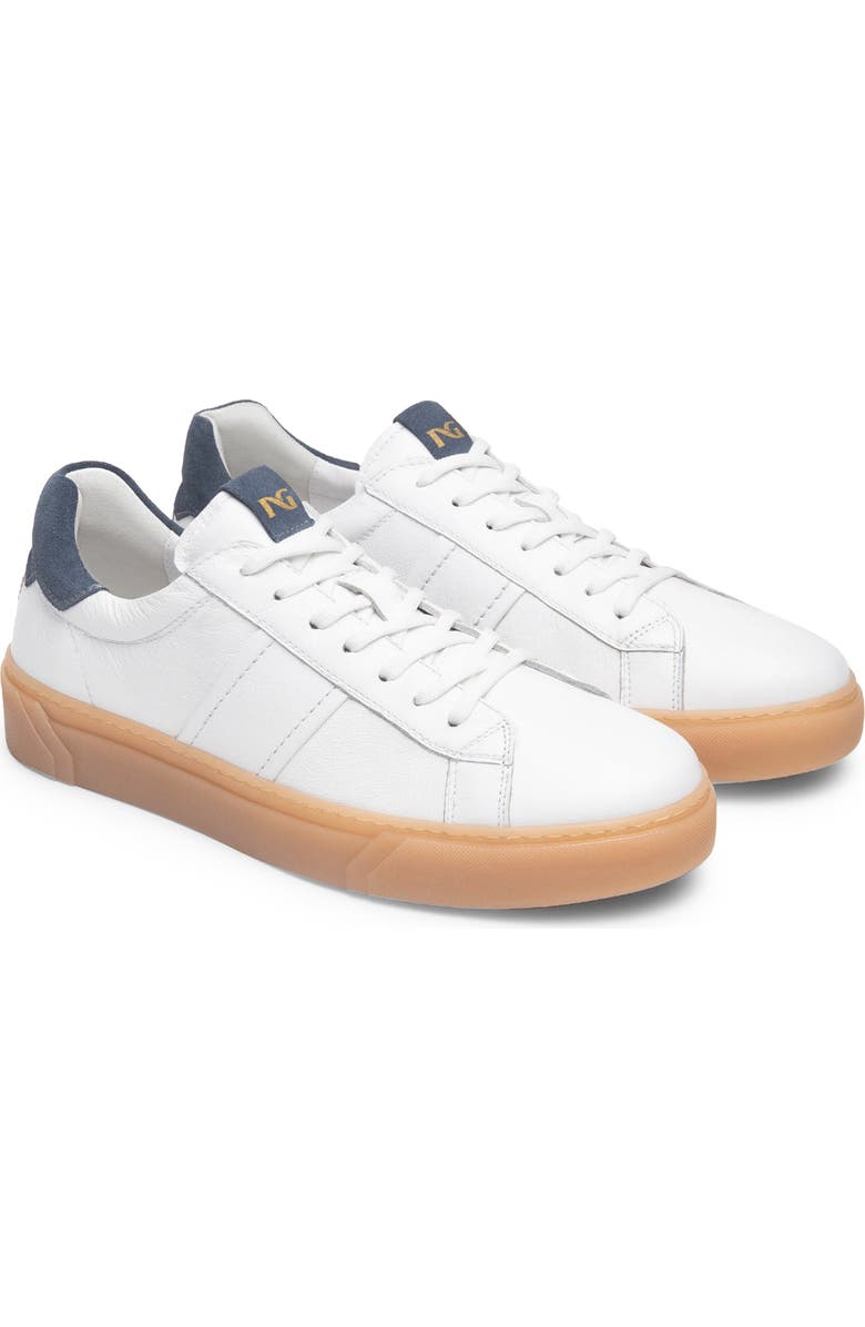 NeroGiardini Low Top Sneaker, Main, color, White
