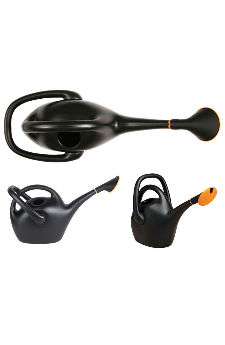 Bloem Watering Can Easy Pour 2.6 Gallon (333 Fl Oz) Black, Alternate, color, Black