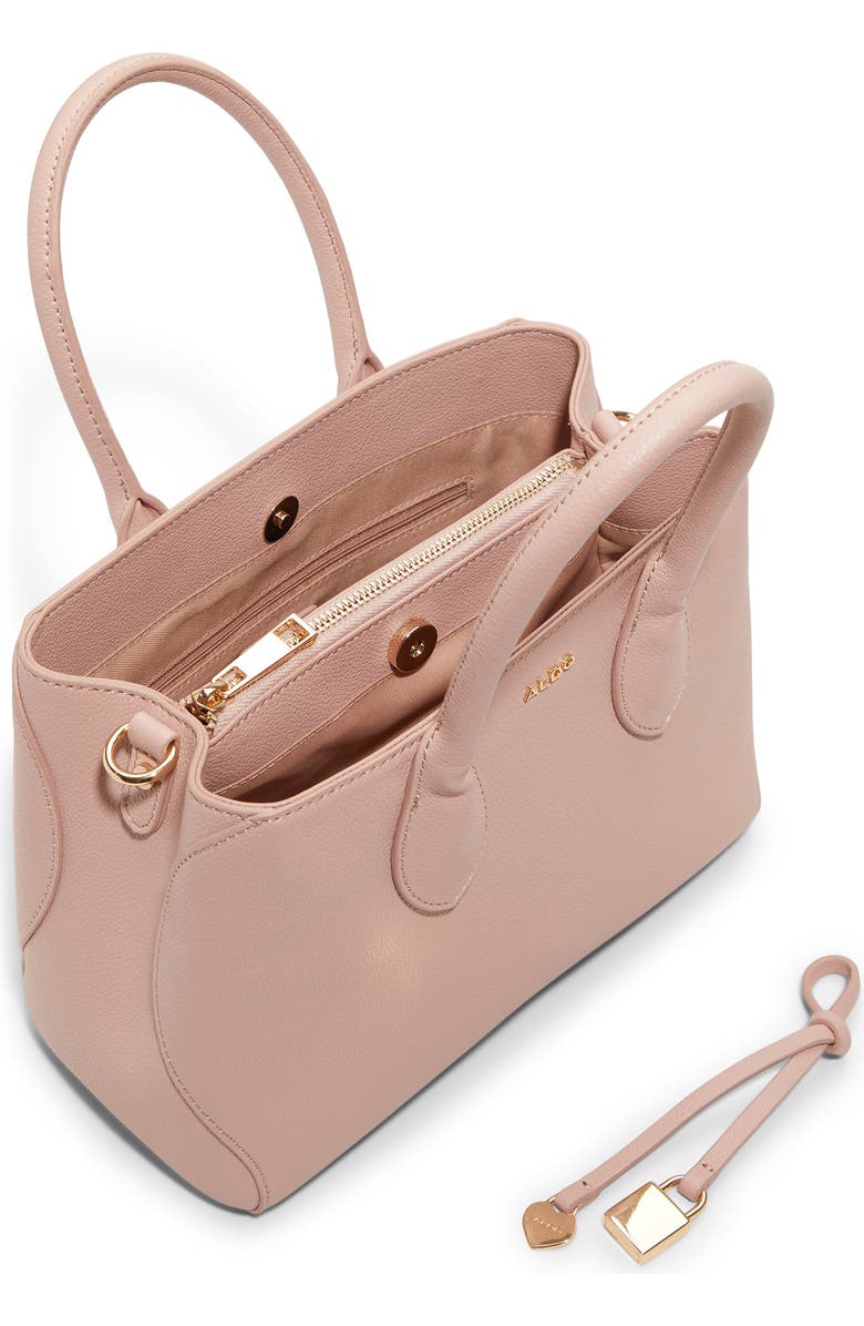 ALDO Birin Faux Leather Satchel, Alternate, color,