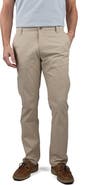Tailor Vintage Straight Leg Stretch Cotton Blend Chino Pants